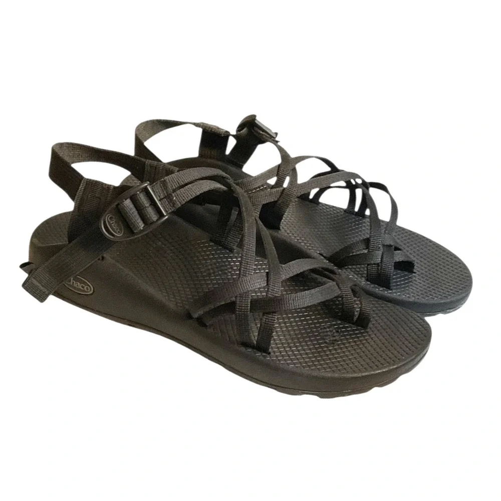 Chaco Z/2 Classic Women’s Black Sandals Size 11 Toe Loop Adjustable Strap Hiking - Picture 3 of 15